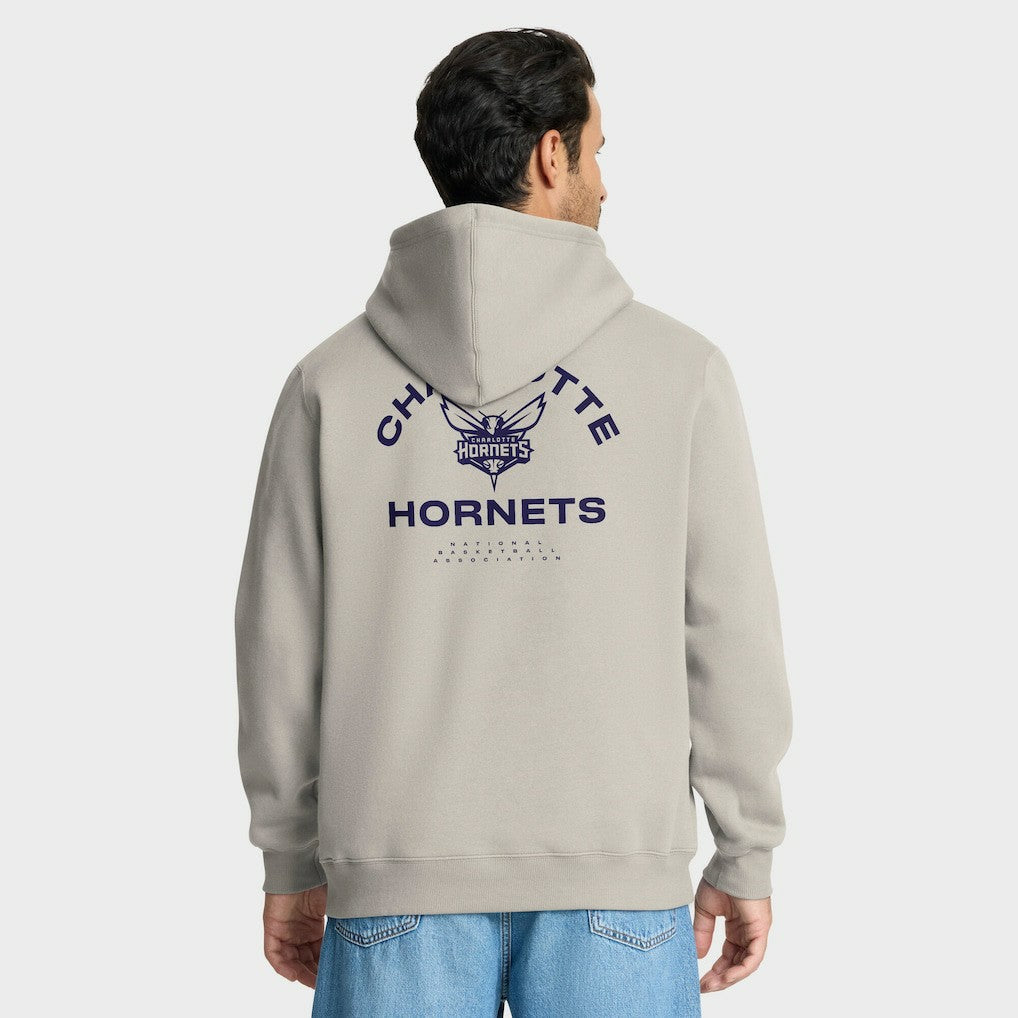 Charlotte Hornets Crossover Collection Blocked Shot Premium Pullover Hoodie Off White | Fanatics for sale