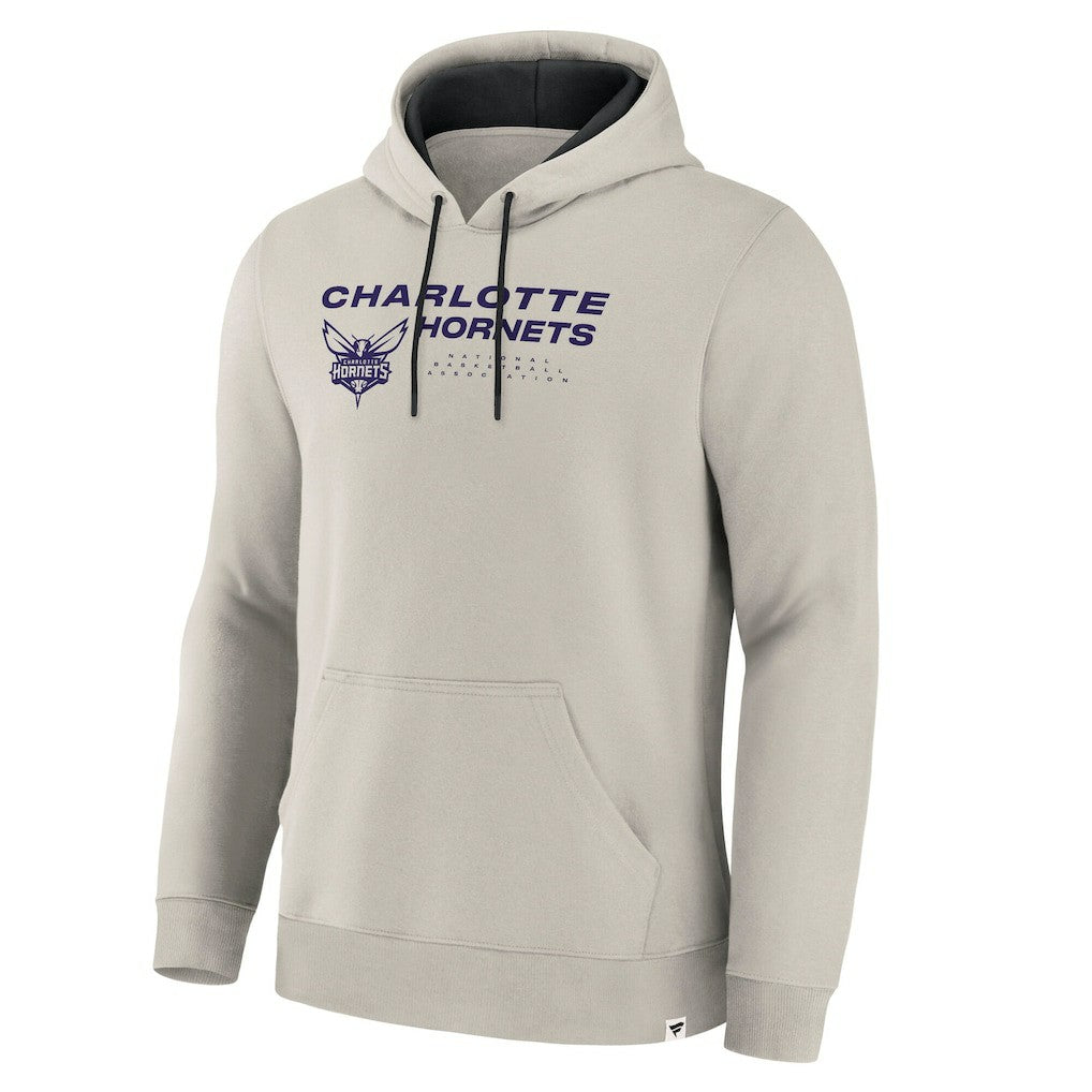 Charlotte Hornets Crossover Collection Blocked Shot Premium Pullover Hoodie Off White | Fanatics for sale
