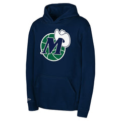 Dallas Mavericks Preschool Retro Logo Pullover Hoodie for sale Navy | Mitchell & Ness outlet
