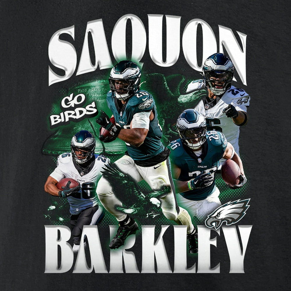 Saquon Barkley Philadelphia Eagles Notorious T-Shirt Black