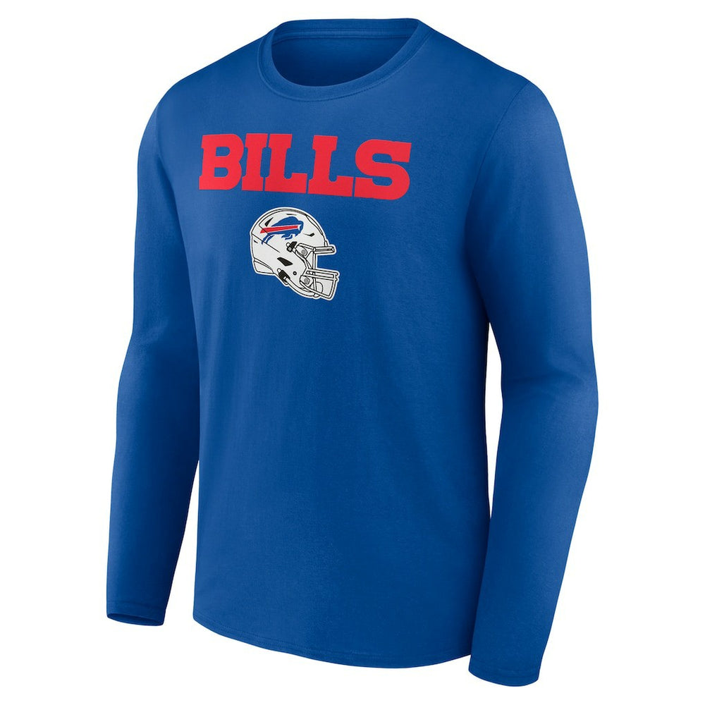 Keon Coleman Buffalo Bills Team Wordmark Name & Number Long Sleeve T-Shirt Royal
