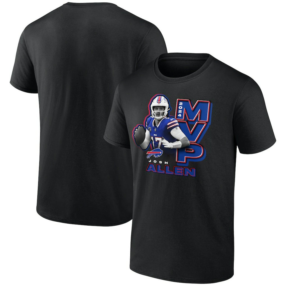 Josh Allen Buffalo Bills 2024 NFL MVP T-Shirt Black