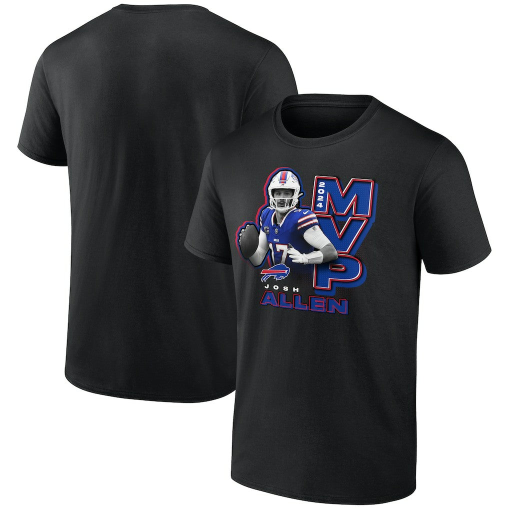 Josh Allen Buffalo Bills 2024 NFL MVP T-Shirt Black