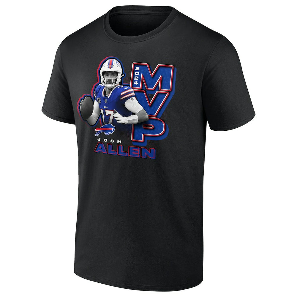 Josh Allen Buffalo Bills 2024 NFL MVP T-Shirt Black