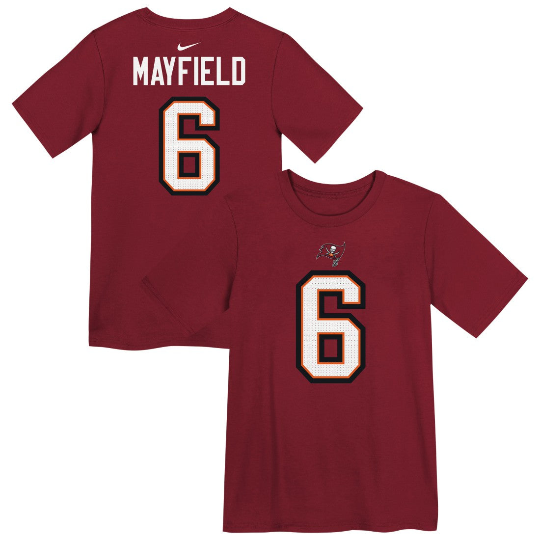 Nike Baker Mayfield Tampa Bay Buccaneers Preschool Player Name & Number T-Shirt Red