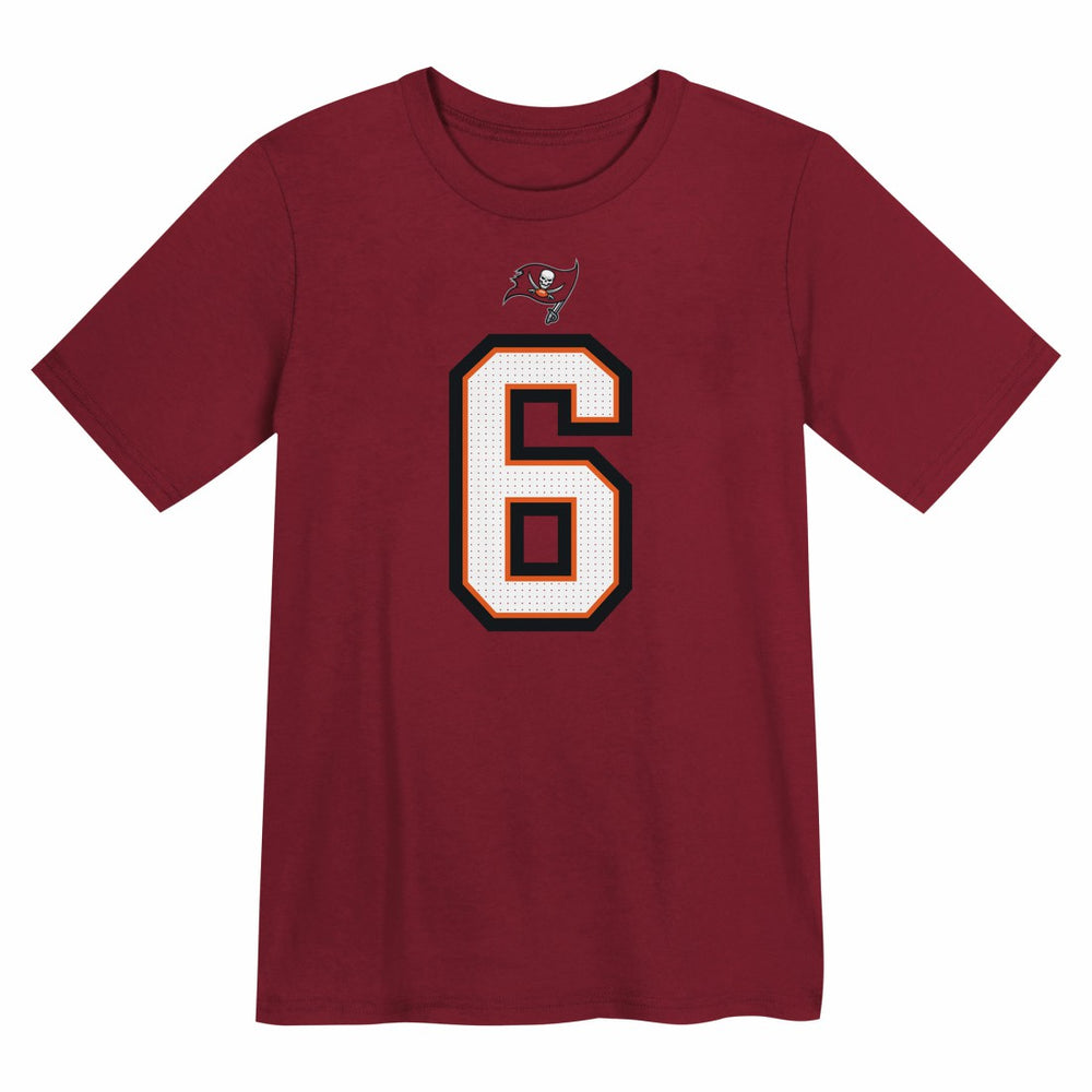 Nike Baker Mayfield Tampa Bay Buccaneers Preschool Player Name & Number T-Shirt Red