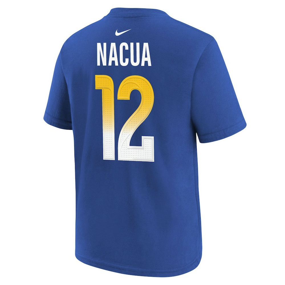 Nike Puka Nacua Los Angeles Rams Youth Player Name & Number T-Shirt Royal