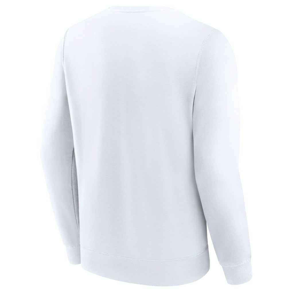 Fanatics Philadelphia Eagles Super Bowl LIX Champions Iconic Victory Fleece Sweatshirt White