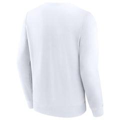 Fanatics Philadelphia Eagles Super Bowl LIX Champions Iconic Victory Fleece Sweatshirt White