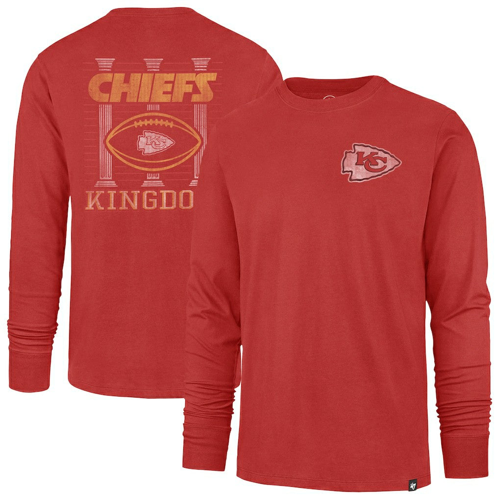 47 brand Kansas City Chiefs '47 Regional Backer Franklin Long Sleeve T-Shirt Red