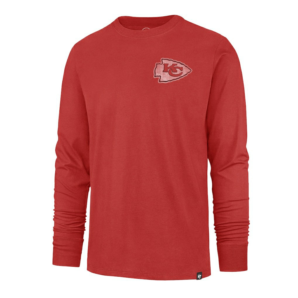 47 brand Kansas City Chiefs '47 Regional Backer Franklin Long Sleeve T-Shirt Red