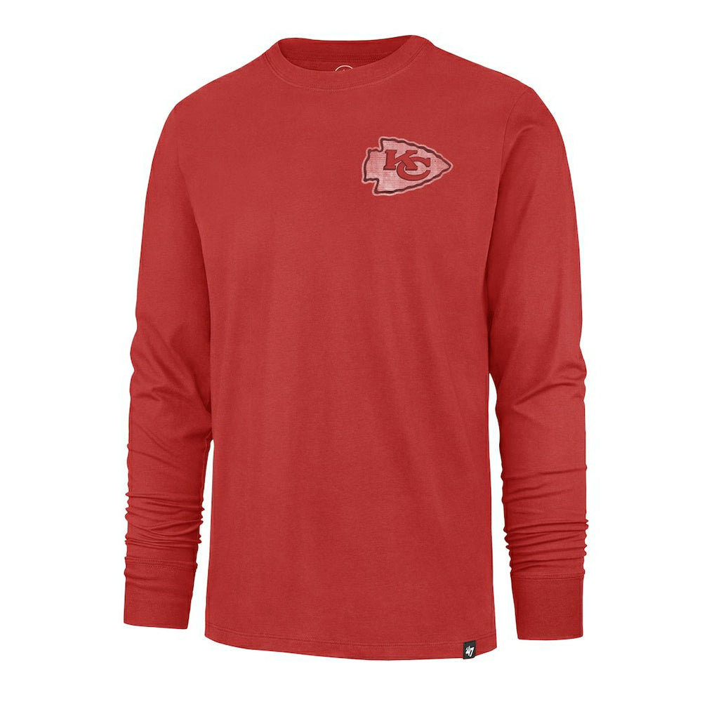 47 brand Kansas City Chiefs '47 Regional Backer Franklin Long Sleeve T-Shirt Red