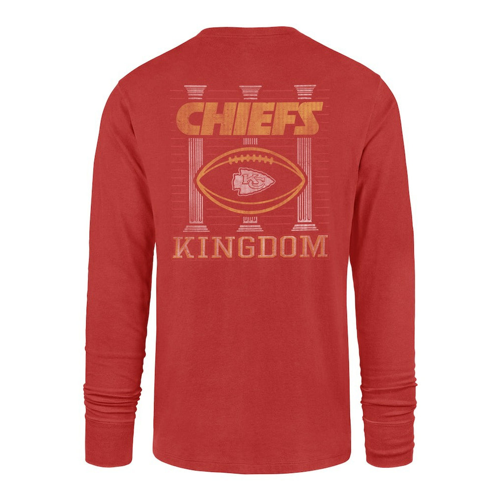 47 brand Kansas City Chiefs '47 Regional Backer Franklin Long Sleeve T-Shirt Red