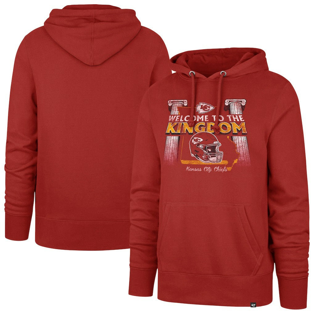 47 brand Kansas City Chiefs '47 Regional Headline Pullover Hoodie Red
