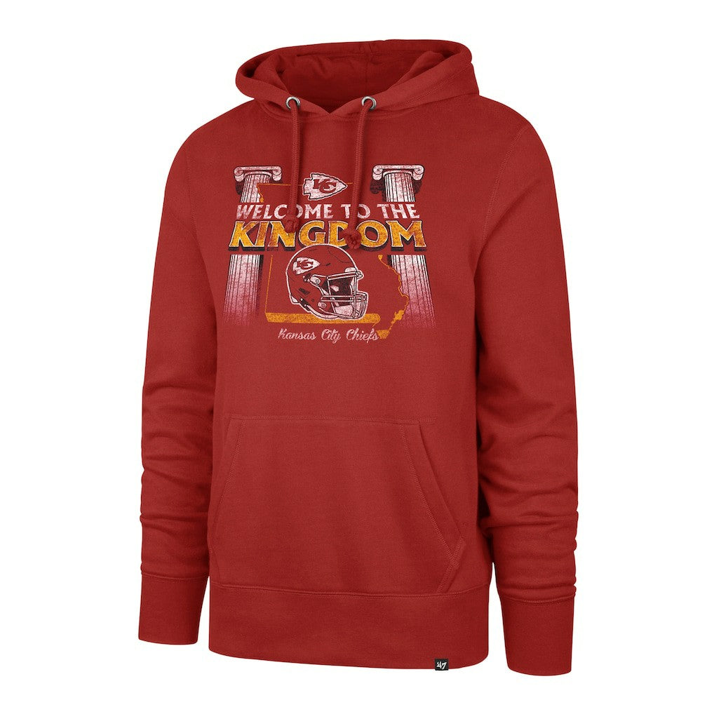 47 brand Kansas City Chiefs '47 Regional Headline Pullover Hoodie Red