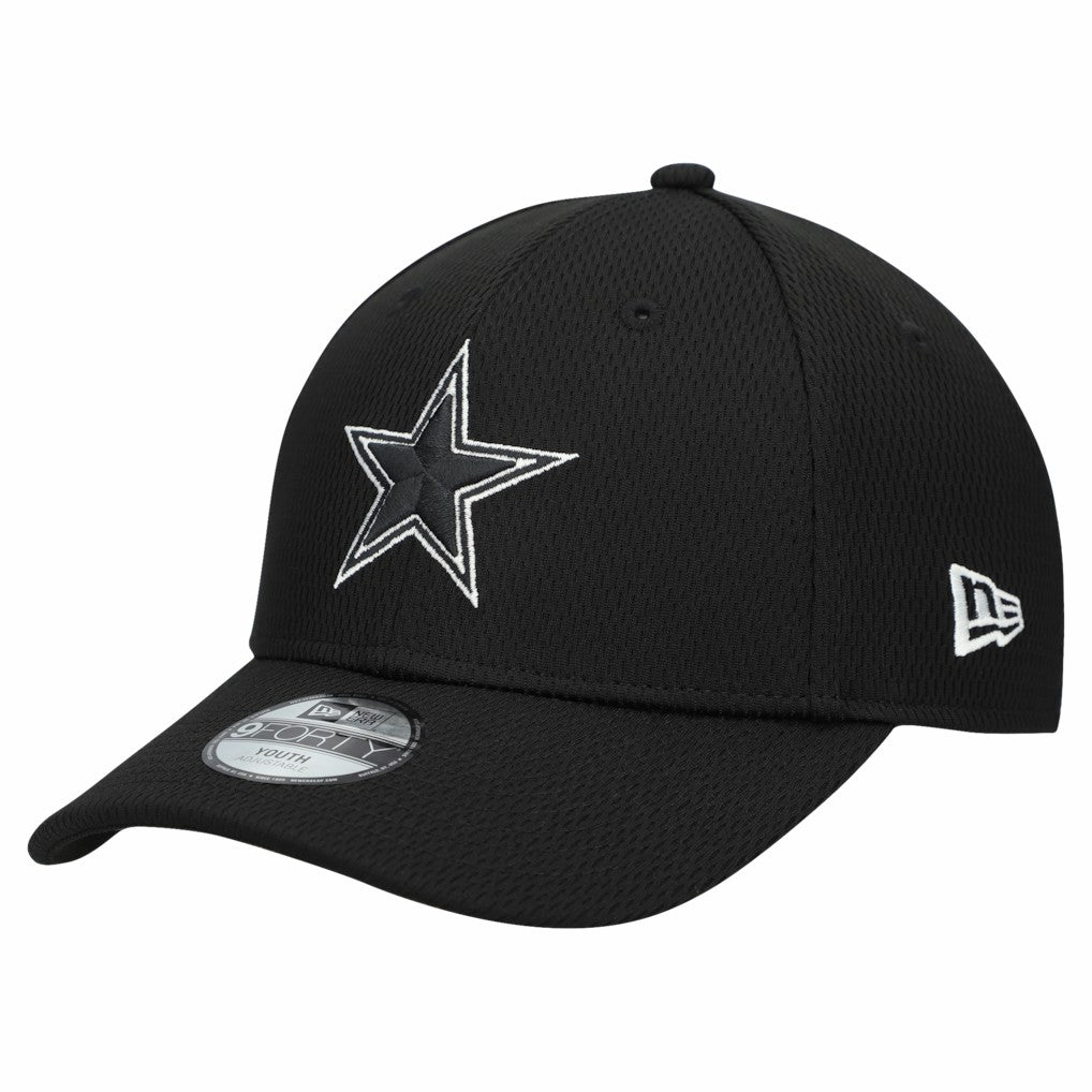 Dallas Cowboys New Era Youth B-Dub 9FORTY Adjustable Hat Black