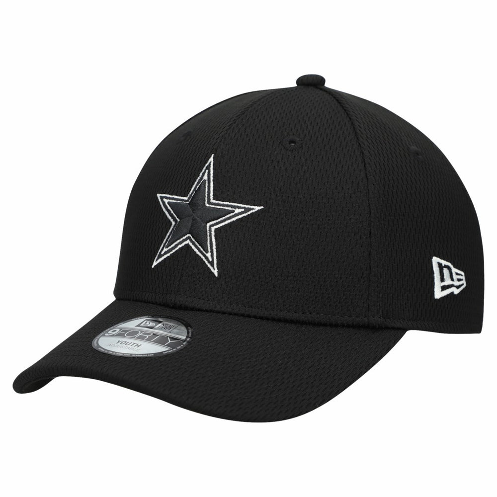 Dallas Cowboys New Era Youth B-Dub 9FORTY Adjustable Hat Black