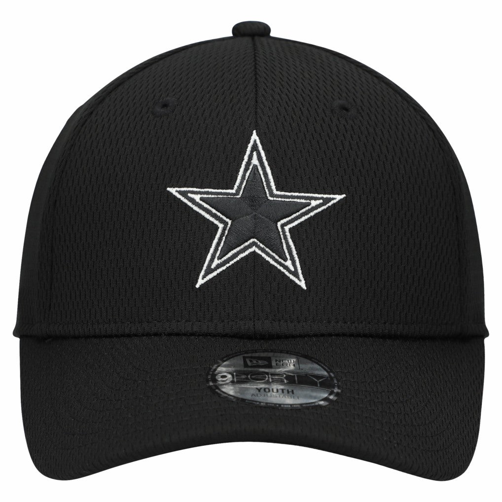 Dallas Cowboys New Era Youth B-Dub 9FORTY Adjustable Hat Black