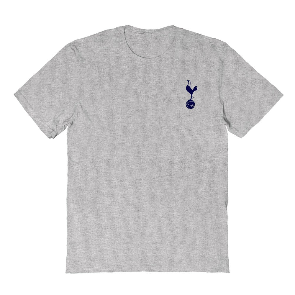 Tottenham Hotspur Vive La Fete Women's Impressions Artwork T-Shirt Heather Gray
