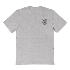 Germany National Team Vive La Fete Women's Impressions Artwork T-Shirt Heather Gray
