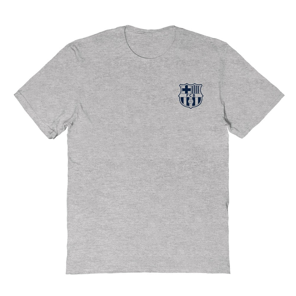 Barcelona Vive La Fete Women's Impressions Artwork T-Shirt Heather Gray