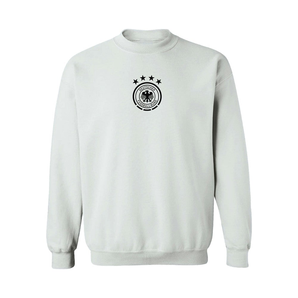 Germany National Team Vive La Fete Women's Color Badge Pullover Sweatshirt White