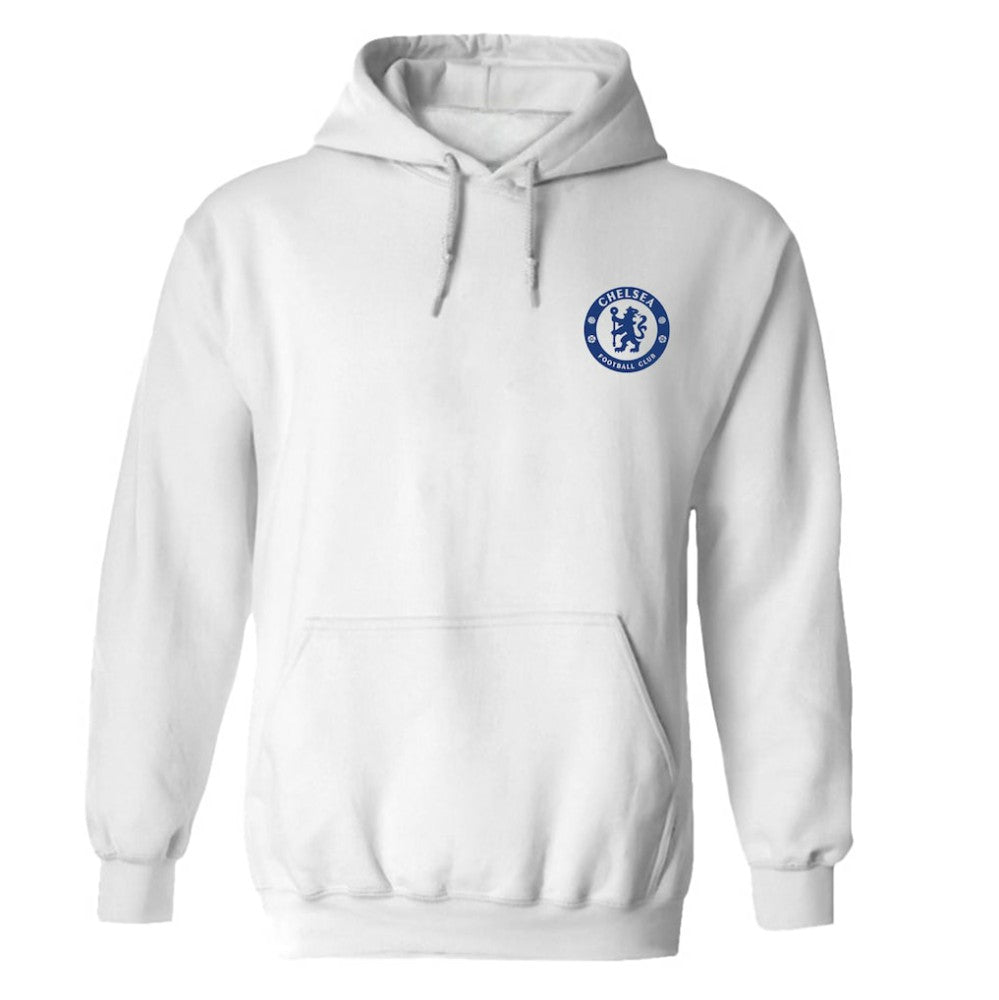 Chelsea Vive La Fete Women's Color Badge Pullover Hoodie White