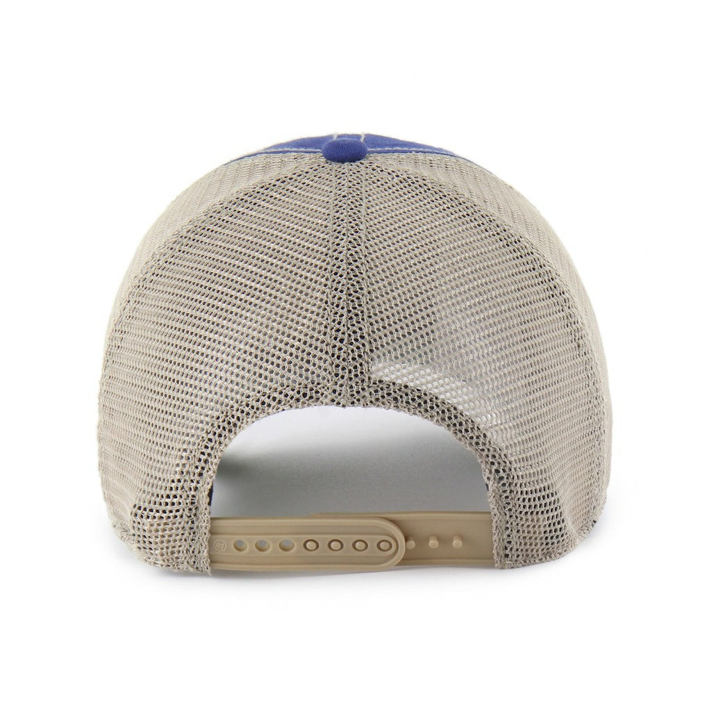 Philadelphia 76ers '47 Wabash Patch Clean Up Adjustable Hat Royal/Tan | 47 brand Lifestyle