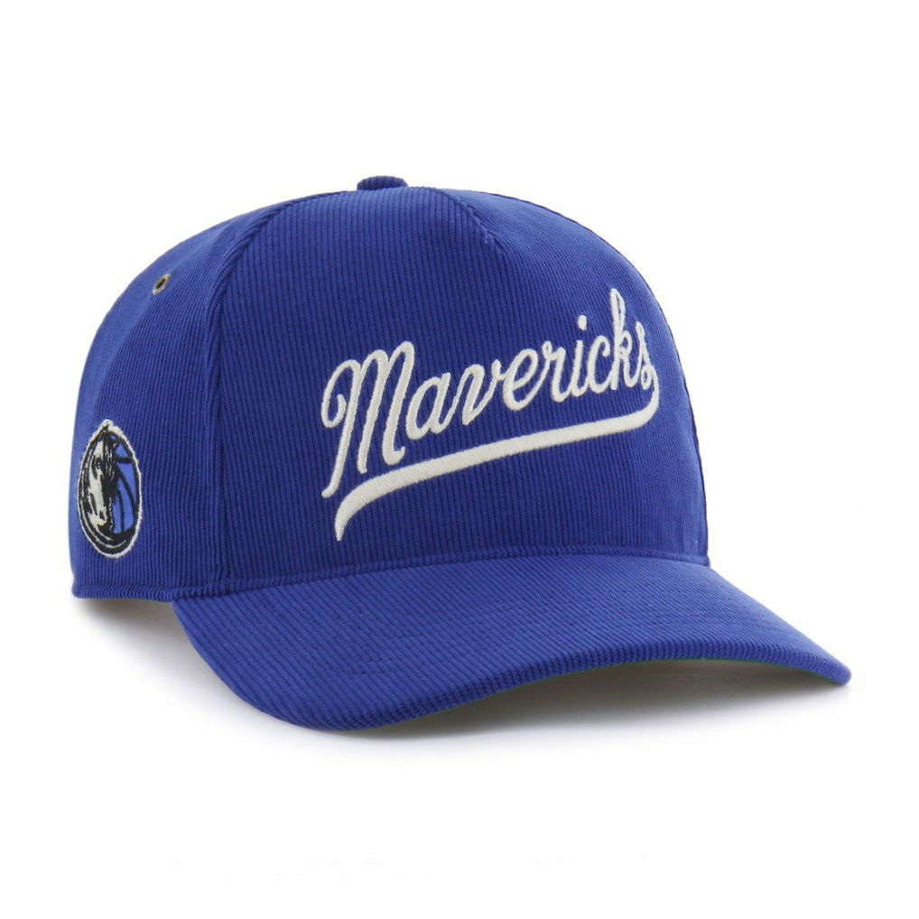 Dallas Mavericks '47 Golden Age Relaxed Corduroy Hitch Adjustable Hat for sale Royal | 47 brand outlet