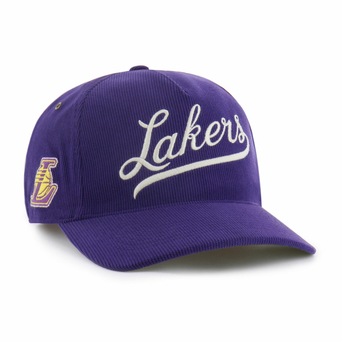 Los Angeles Lakers '47 Golden Age Relaxed Corduroy Hitch Adjustable Hat Purple | 47 brand outlet