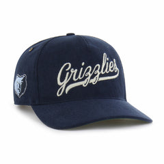 Memphis Grizzlies '47 Golden Age Relaxed Corduroy Hitch Adjustable Hat Navy | 47 brand outlet