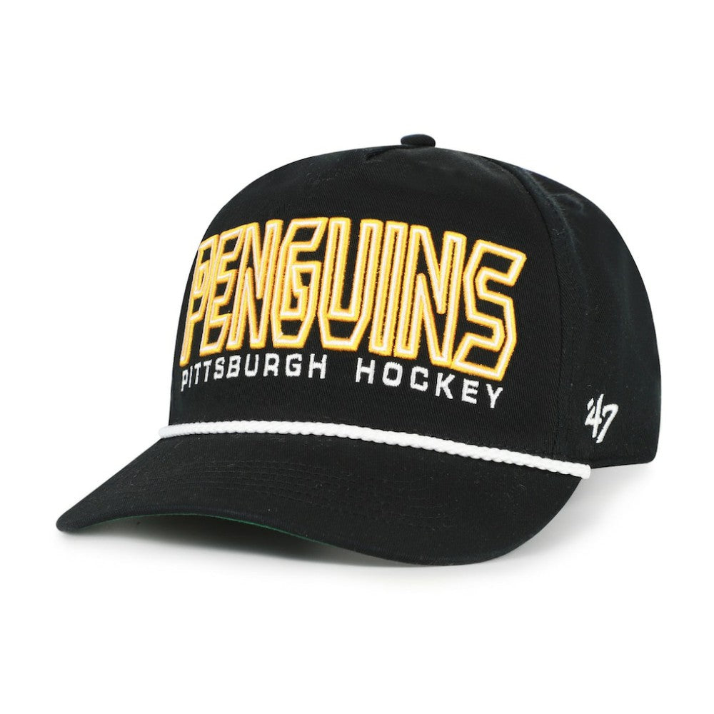 Pittsburgh Penguins '47 Byline Hitch Adjustable Hat - Black - NHL 202801560