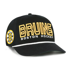 Boston Bruins '47 Byline Hitch Adjustable Hat - Black - NHL 202801563