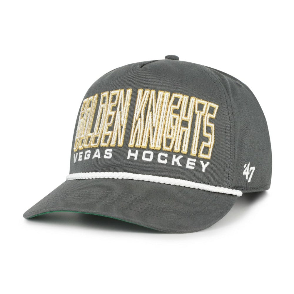 Vegas Golden Knights '47 Byline Hitch Adjustable Hat - Charcoal - NHL 202801571