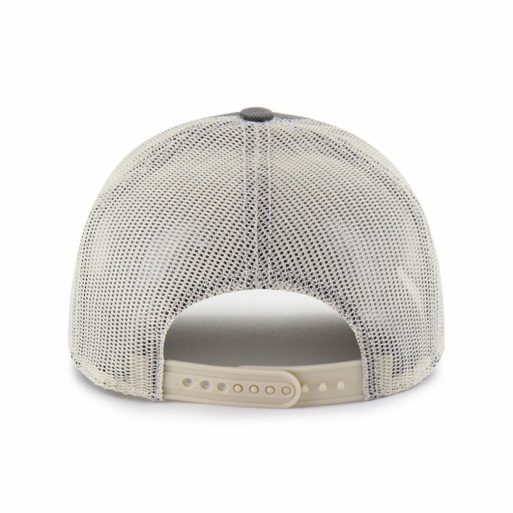 Chicago Blackhawks '47 Canteen Pigment Dyed Patch Trucker Adjustable Hat - Charcoal - NHL 202801576