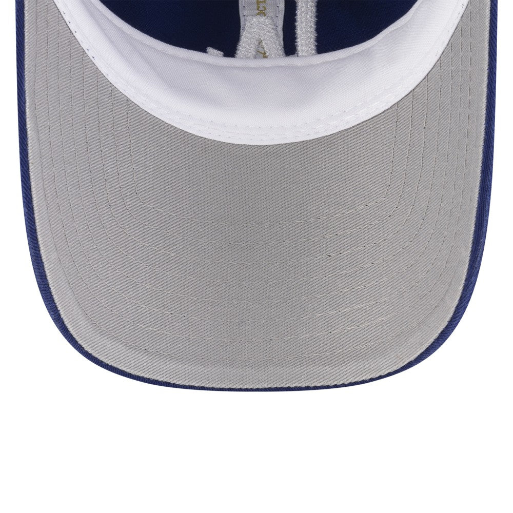 Los Angeles Dodgers OVO x New Era Washed 9TWENTY Adjustable Hat - Royal - New Era Discount