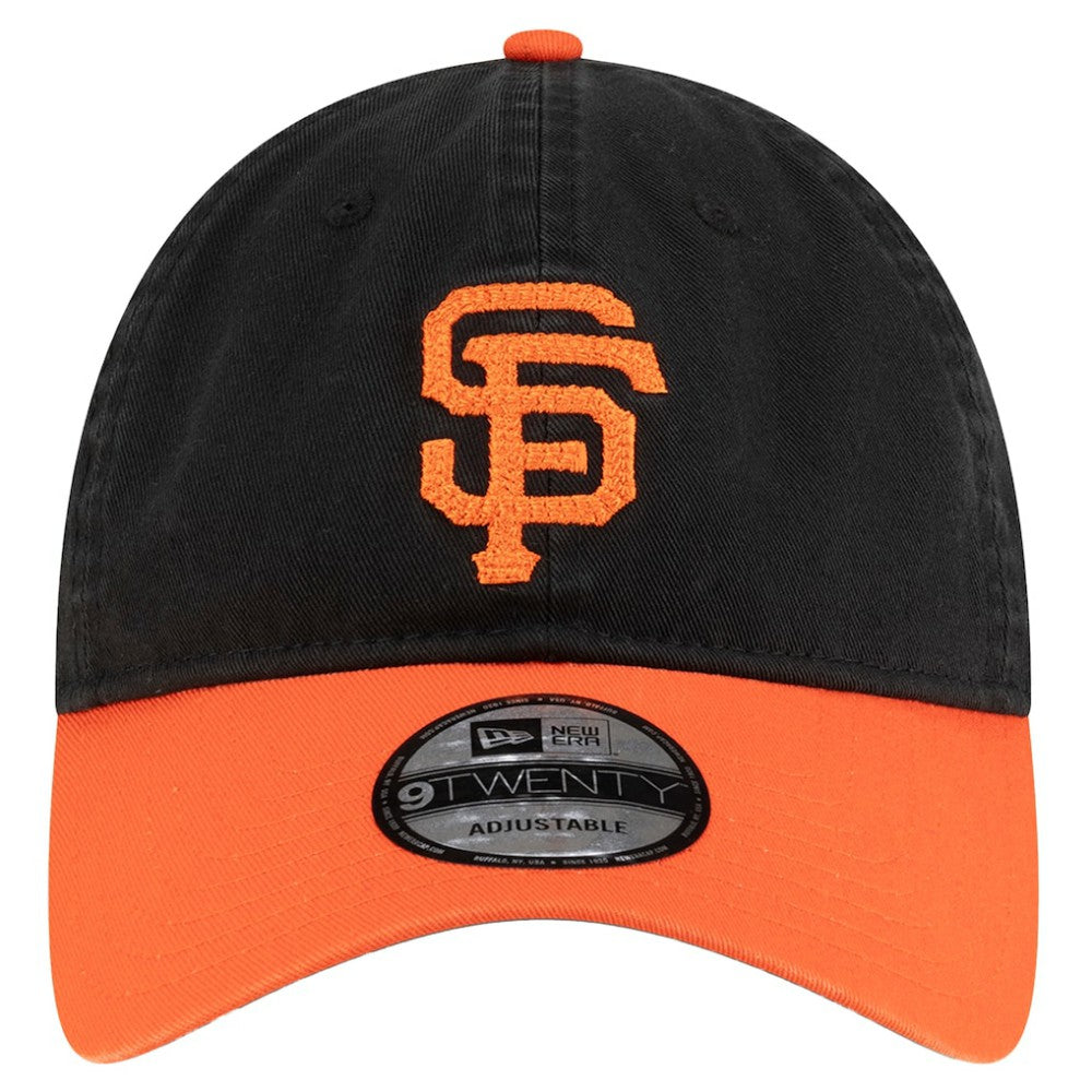 San Francisco Giants OVO x New Era Washed 9TWENTY Adjustable Hat - Black/Orange - New Era on Sale