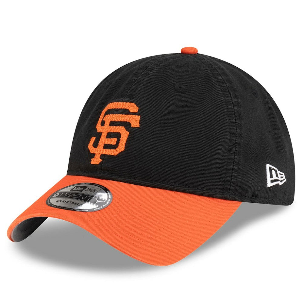 San Francisco Giants OVO x New Era Washed 9TWENTY Adjustable Hat - Black/Orange - New Era on Sale