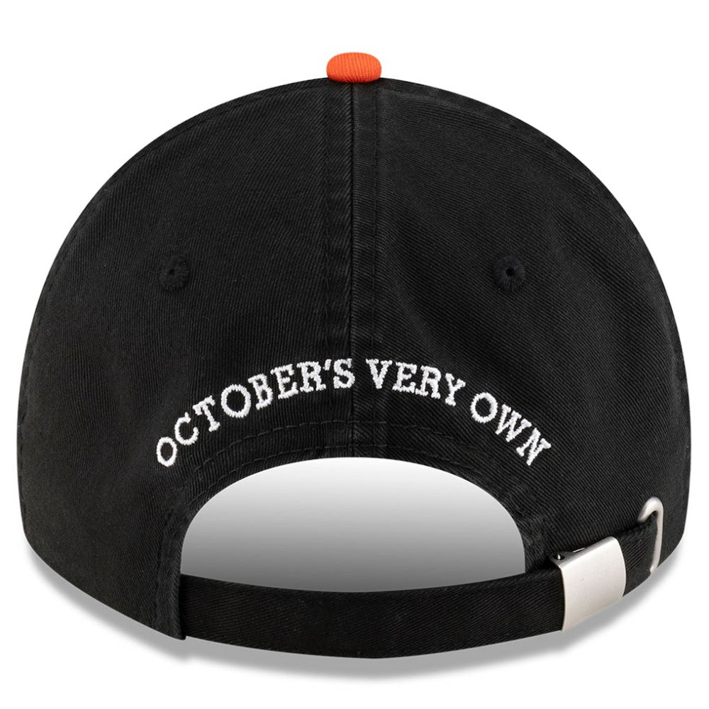 San Francisco Giants OVO x New Era Washed 9TWENTY Adjustable Hat - Black/Orange - New Era on Sale