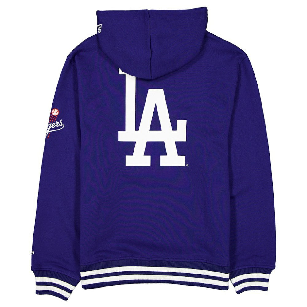 Los Angeles Dodgers OVO x New Era Heavyweight Fleece Hoodie - Royal - New Era Discount