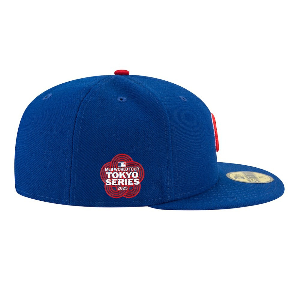 Chicago Cubs New Era 2025 MLB World Tour: Tokyo Series Side Patch 59FIFTY Fitted Hat - Royal - New Era Online