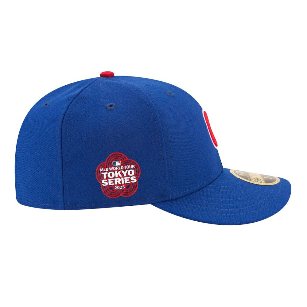 Chicago Cubs New Era 2025 MLB World Tour: Tokyo Series Side Patch Low Profile 59FIFTY Fitted Hat - Royal - New Era Online