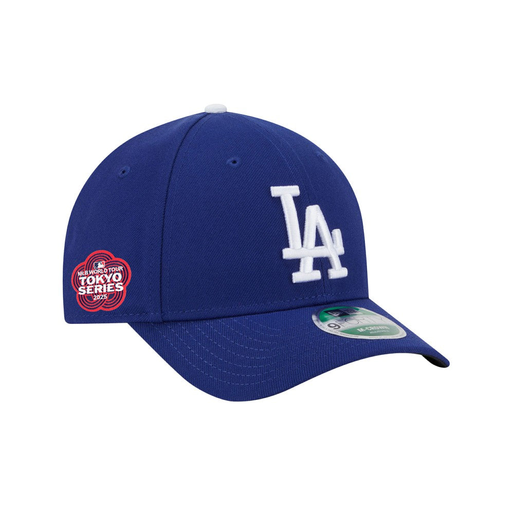 Los Angeles Dodgers New Era 2025 MLB World Tour: Tokyo Series Side Patch 9FORTY M-Crown Adjustable Hat - Royal - New Era Lifestyle
