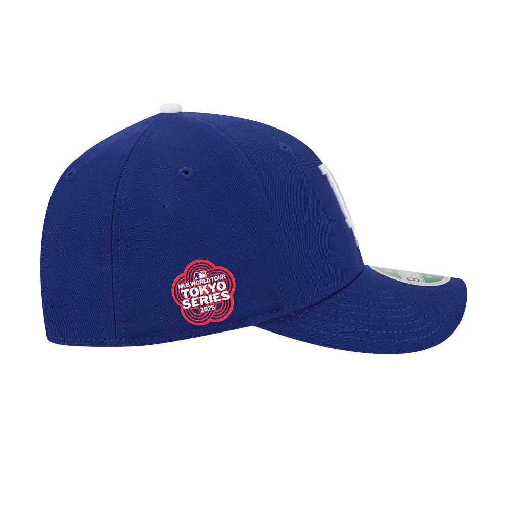 Los Angeles Dodgers New Era 2025 MLB World Tour: Tokyo Series Side Patch 9FORTY M-Crown Adjustable Hat - Royal - New Era Lifestyle