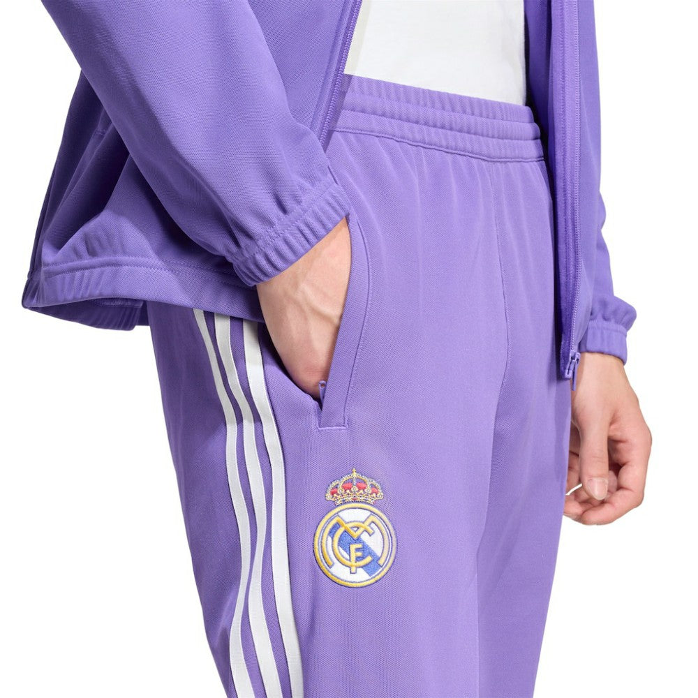 Real Madrid Lifestyler Track Pants Purple - Adidas outlet