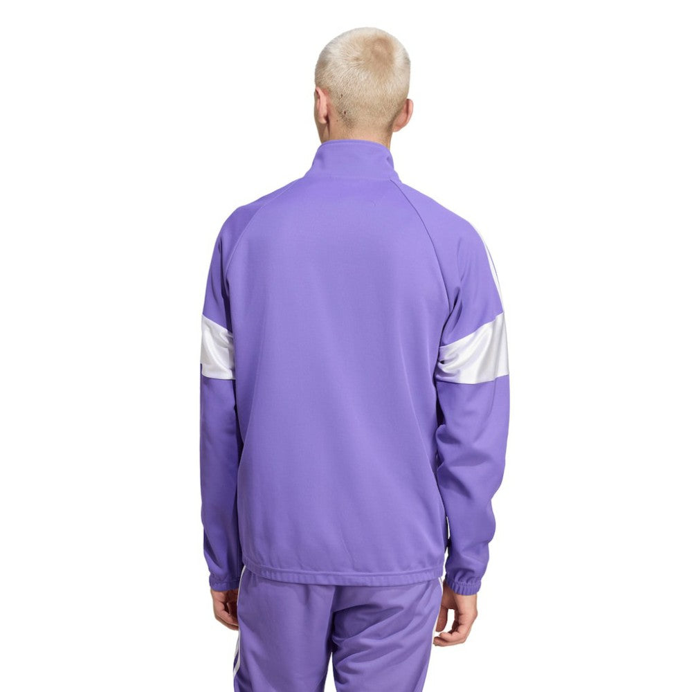 Real Madrid Lifestyler Full-Zip Track Jacket Purple - Adidas