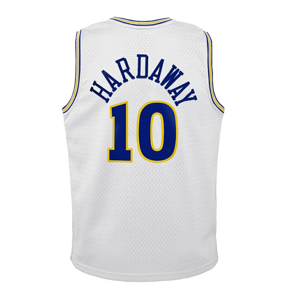 Tim Hardaway Golden State Warriors Youth 1990-91 Hardwood Classics Swingman Throwback Home Jersey for sale White | Mitchell & Ness Lifestyle