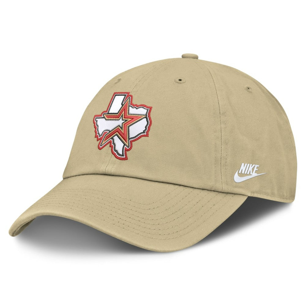 Houston Astros Nike Cooperstown Collection Club Adjustable Hat - Gold - Nike Discount
