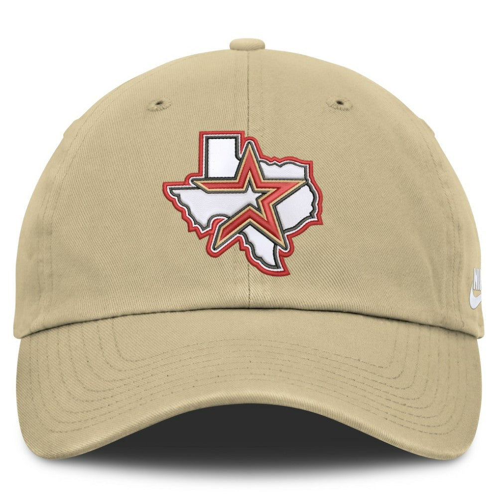 Houston Astros Nike Cooperstown Collection Club Adjustable Hat - Gold - Nike Discount