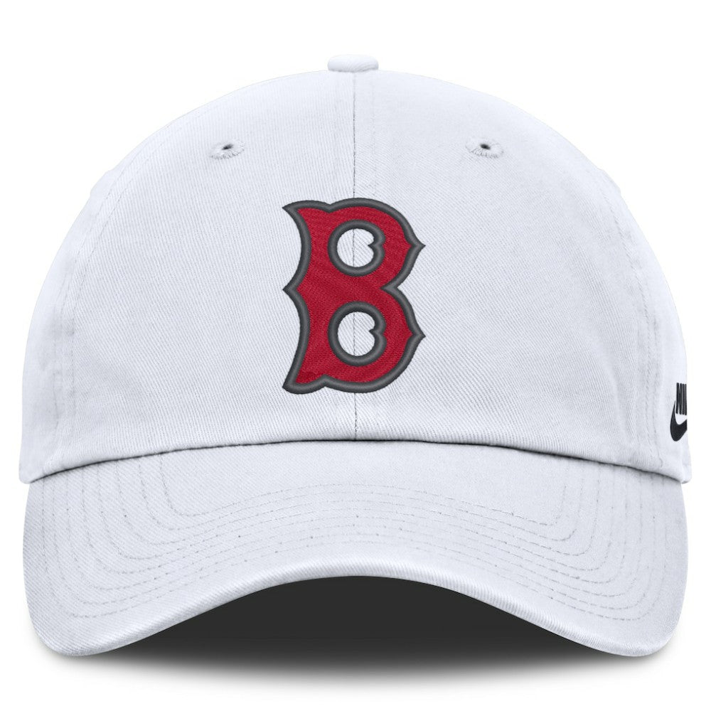 Boston Red Sox Nike Cooperstown Collection Club Adjustable Hat - White - Nike Online